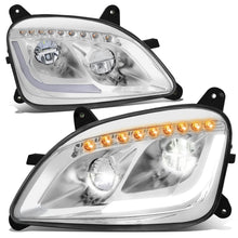 Load image into Gallery viewer, 13-20 Peterbilt 579 / 11-18 Peterbilt 587 Chrome Headlights