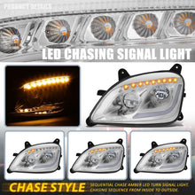 Load image into Gallery viewer, 13-20 Peterbilt 579 / 11-18 Peterbilt 587 Chrome Headlights