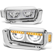 Load image into Gallery viewer, Chrome Headlights for 81-88 Peterbilt 359 / 87-07 379 / 08-21 389