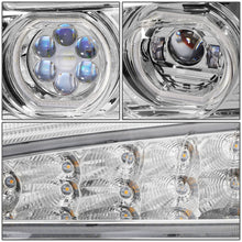 Load image into Gallery viewer, 2019-2022 Kenworth T880 Chrome Headlights