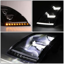 Load image into Gallery viewer, 2018-2021 Volvo VNL VNR Sequential LED Headlights Black