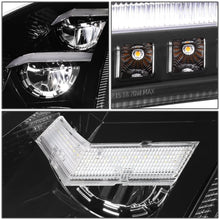 Load image into Gallery viewer, 2018-2021 Volvo VNL VNR Sequential LED Headlights Black