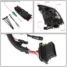Load image into Gallery viewer, 2018-2021 Volvo VNL VNR Sequential LED Headlights Black