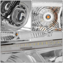 Load image into Gallery viewer, 2008-2017 Freightliner Cascadia LED Halo Projector Headlights Chrome
