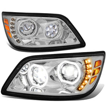 Load image into Gallery viewer, 2006-2017 Hino 145/165/185/238/258/268/338 Chrome Headlights