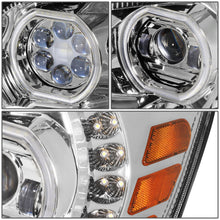 Load image into Gallery viewer, 2006-2017 Hino 145/165/185/238/258/268/338 Chrome Headlights