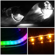 Load image into Gallery viewer, 13-20 Peterbilt 579 / 11-18 Peterbilt 587 LED RGB DRL Headlights