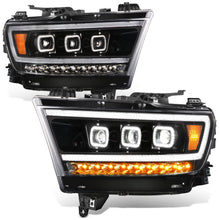 Load image into Gallery viewer, 2019-2021 Dodge Ram LED Headlights Black