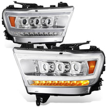 Load image into Gallery viewer, 2019-2021 Dodge RAM LED Chrome Headlamps