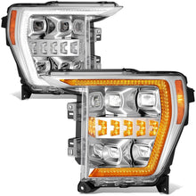 Load image into Gallery viewer, 2021-2023 Ford F-150 LED Headlights w/ 3D Light Bar &amp; Sequential Turn Signal