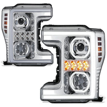 Load image into Gallery viewer, 17-19 Ford F-250/F-350/F-450 Super Duty LED Headlights w/ Sequential Turn