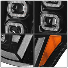 Load image into Gallery viewer, 11-16 Ford F-250/350/450 Super Duty White 3D Light Bar Sequential Headlights