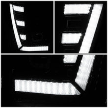 Load image into Gallery viewer, 11-16 Ford F-250/350/450 Super Duty White 3D Light Bar Sequential Headlights