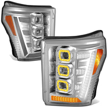 Load image into Gallery viewer, 11-16 Ford F-250/F-350/F-450 Super Duty 3D Light Bar Headlights