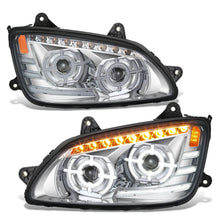 Load image into Gallery viewer, 2008-2017 Kenworth T660 Full LED Sequential Turn Signal Projector Headlights
