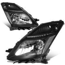 Load image into Gallery viewer, 2006-2009 Toyota Prius HID Xenon Headlights Black Housing Clear Corner