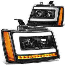 Load image into Gallery viewer, 07-14 Chevrolet Avalanche Tahoe Suburban LED DRL C-Bar Headlights