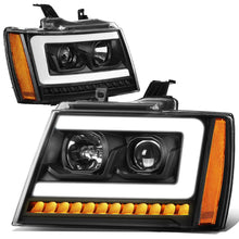 Load image into Gallery viewer, 07-14 Chevrolet Avalanche Tahoe Suburban LED DRL C-Bar Headlights