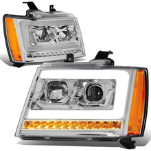 Load image into Gallery viewer, 07-14 Chevrolet Avalanche Tahoe Suburban LED DRL C-Bar Headlights