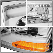 Load image into Gallery viewer, 07-17 Chevrolet Silverado LED DRL Dual LED Headlights Chrome Housing