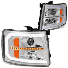 Load image into Gallery viewer, 07-14 Chevrolet Silverado LED DRL Sequential Turn Signal Headlights
