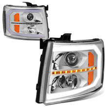 Load image into Gallery viewer, 07-14 Chevrolet Silverado LED DRL Sequential Turn Signal Headlights