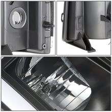 Load image into Gallery viewer, 2007-2014 Chevrolet Silverado Rectangle LED DRL Headlights Black