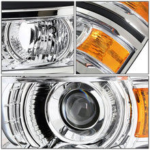 Load image into Gallery viewer, 14-15 Chevrolet Silverado 1500 LED Projector Headlights Chrome