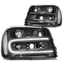 Load image into Gallery viewer, 02-09 Chevrolet Trailblazer LED DRL OE Style Headlights - Black Housing