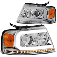 Load image into Gallery viewer, 2004-2008 Ford F-150 LED DRL Projector Headlights with Sequential Turn Signal