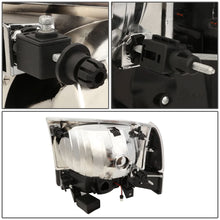 Load image into Gallery viewer, 99-04 Ford F-250/F-350 LED DRL Headlights Chrome Housing Amber Corner