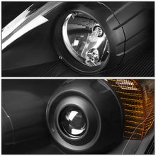 Load image into Gallery viewer, 07-11 Honda CR-V Projector Headlights Black Housing Amber Corner