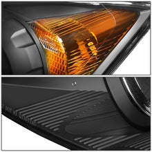 Load image into Gallery viewer, 07-11 Honda CR-V Projector Headlights Black Housing Amber Corner