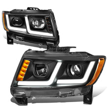 Load image into Gallery viewer, 2011-2013 Jeep Grand Cherokee Projector Headlights - Black Housing