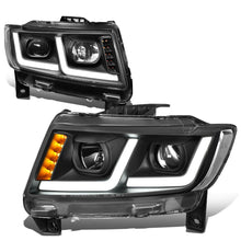Load image into Gallery viewer, 2011-2013 Jeep Grand Cherokee Projector Headlights Black Housing