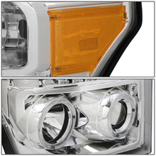 Load image into Gallery viewer, 2011-2016 Ford F-250 F-350 F-450 F-550 LED Halo Projector Headlights