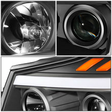 Load image into Gallery viewer, 2004-2015 Nissan Titan/Armada 3D LED DRL Projector Headlights Black