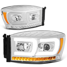 Load image into Gallery viewer, 06-09 Dodge Ram Projector Headlights w/ LED DRL Chrome Housing