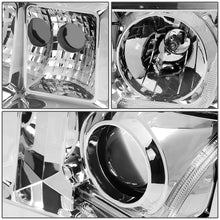 Load image into Gallery viewer, 07-13 GMC Sierra L-Bar Halo Projector Headlights Chrome Housing
