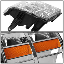 Load image into Gallery viewer, 07-13 GMC Sierra L-Bar Halo Projector Headlights Chrome Housing
