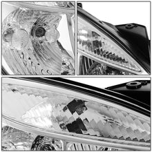 Load image into Gallery viewer, 2006-2008 Kia Rio Chrome Housing Clear Corner Headlights