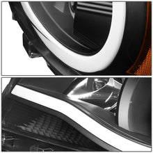 Load image into Gallery viewer, 15-20 Chevrolet Colorado LED U-Tube DRL Projector Headlights Black