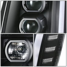 Load image into Gallery viewer, 07-14 Cadillac Escalade Projector Headlights Black Housing Clear Corner