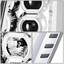 Load image into Gallery viewer, 07-14 Cadillac Escalade Projector Headlights Chrome Housing Clear Corner