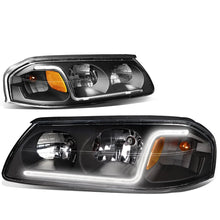 Load image into Gallery viewer, 2000-2005 Chevrolet Impala LED DRL Headlights - Black Housing
