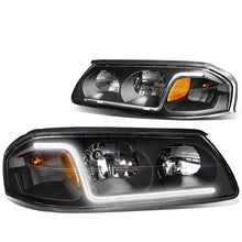 Load image into Gallery viewer, 2000-2005 Chevrolet Impala LED DRL Headlights - Black Housing