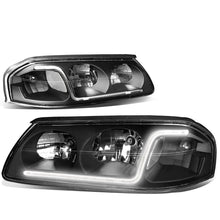 Load image into Gallery viewer, 2000-2005 Chevrolet Impala LED DRL Headlights - Black Housing
