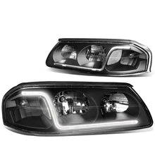 Load image into Gallery viewer, 2000-2005 Chevrolet Impala LED DRL Headlights - Black Housing