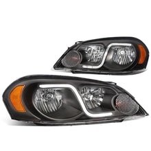 Load image into Gallery viewer, 06-16 Chevrolet Impala/Monte Carlo LED DRL Headlights - Black