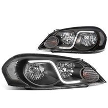 Load image into Gallery viewer, 06-16 Chevrolet Impala/Monte Carlo LED DRL Headlights - Black/Clear